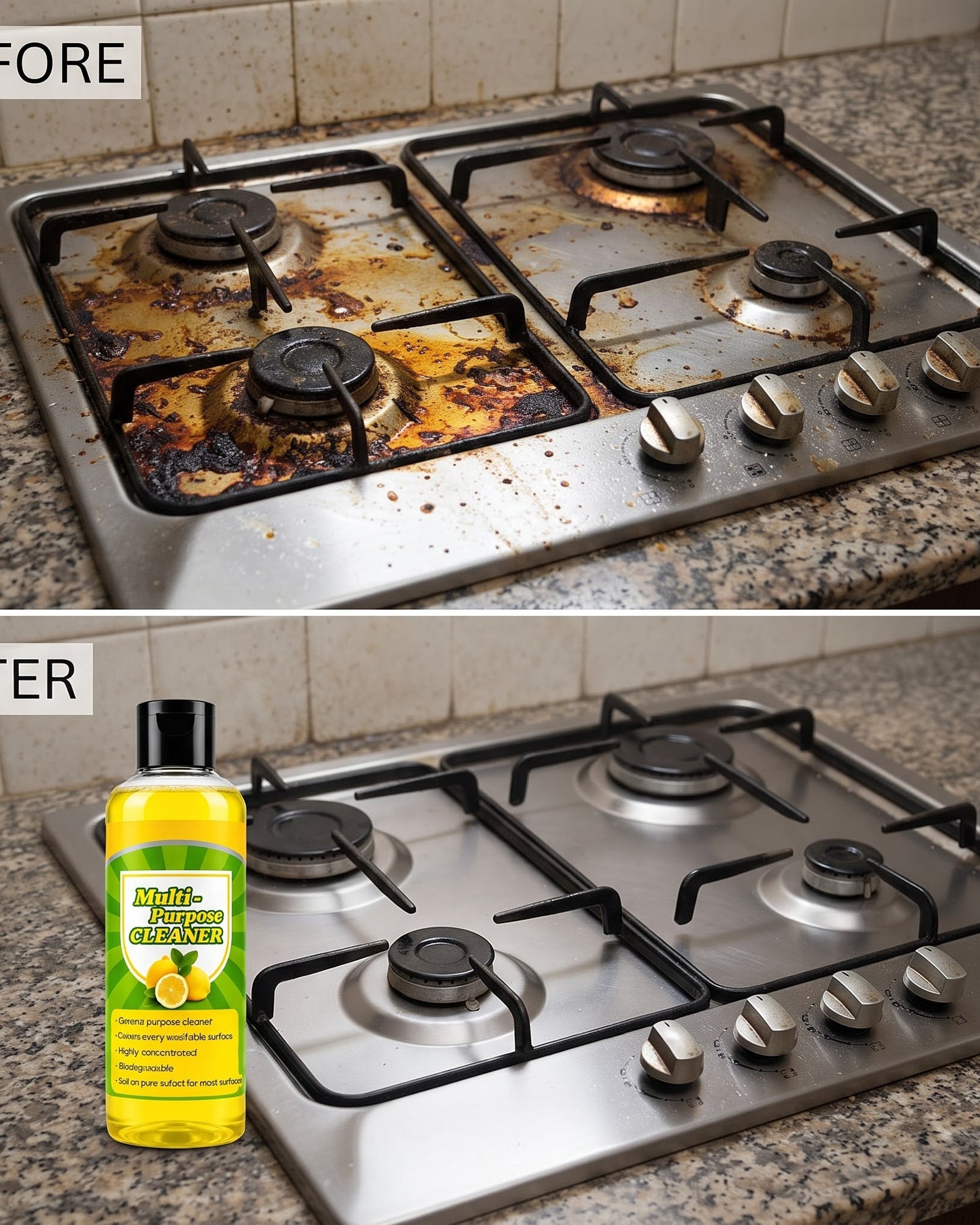 India's #1 Viral Multifunctional Cleaner - Pack of 4 (Buy 1 Get 3 FREE)